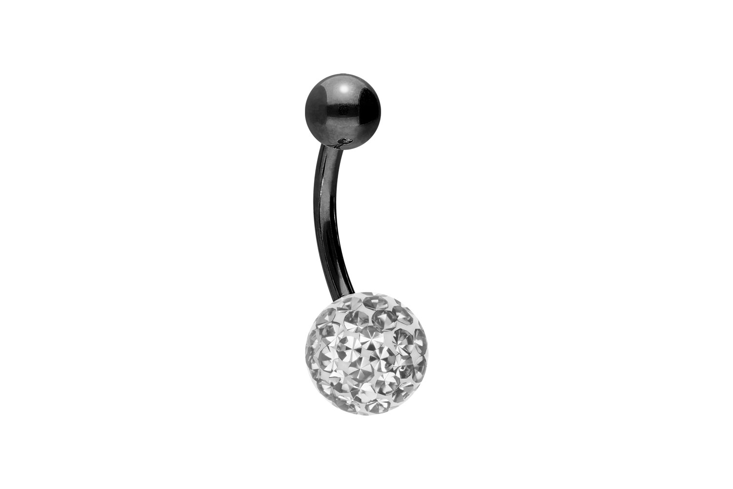 Titan Bananabell Piercing EPOXY- + TITAN-KUGEL